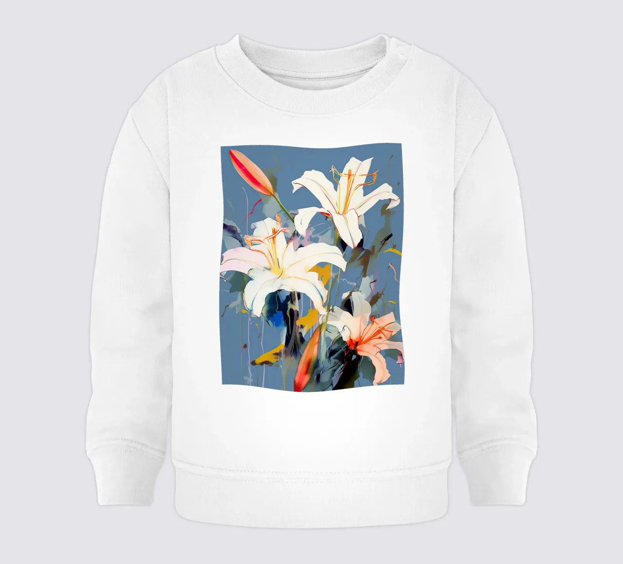 Fiori di giglio felpa neonato da DaarbyN