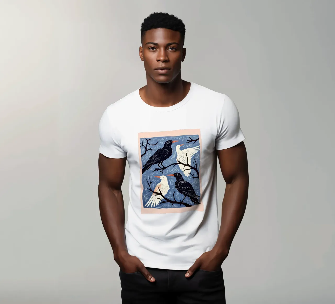 Parlare di uccelli t-shirt da DaarbyN