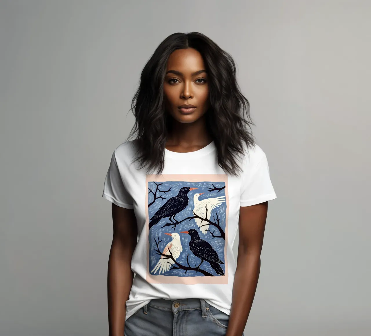 Parlare di uccelli t-shirt da donna da DaarbyN