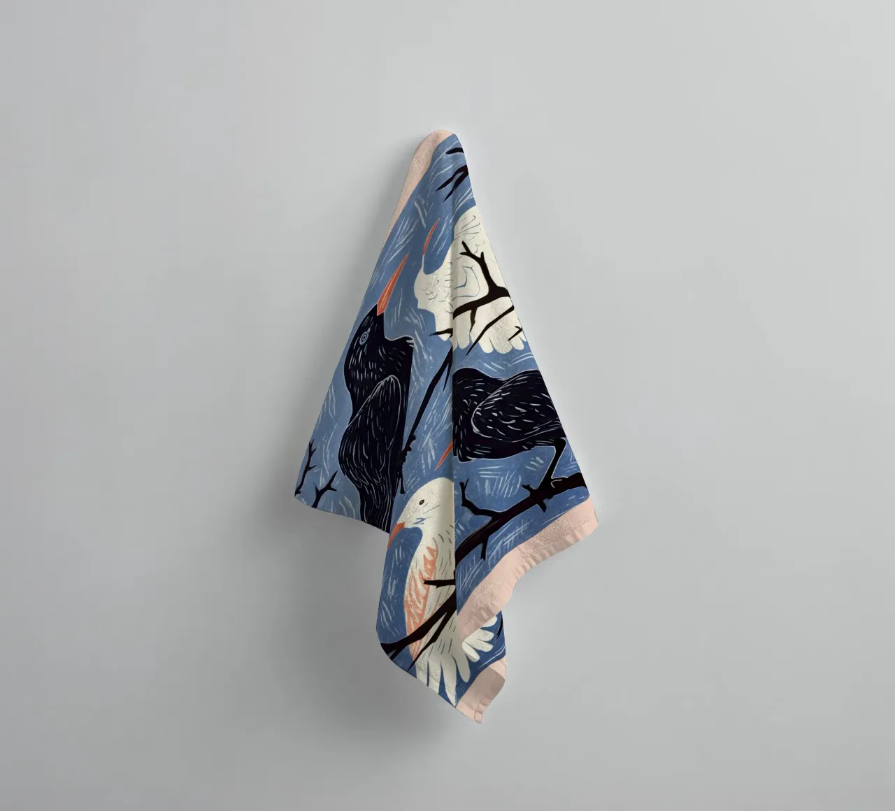 Parlare di uccelli asciugamano da bagno da DaarbyN