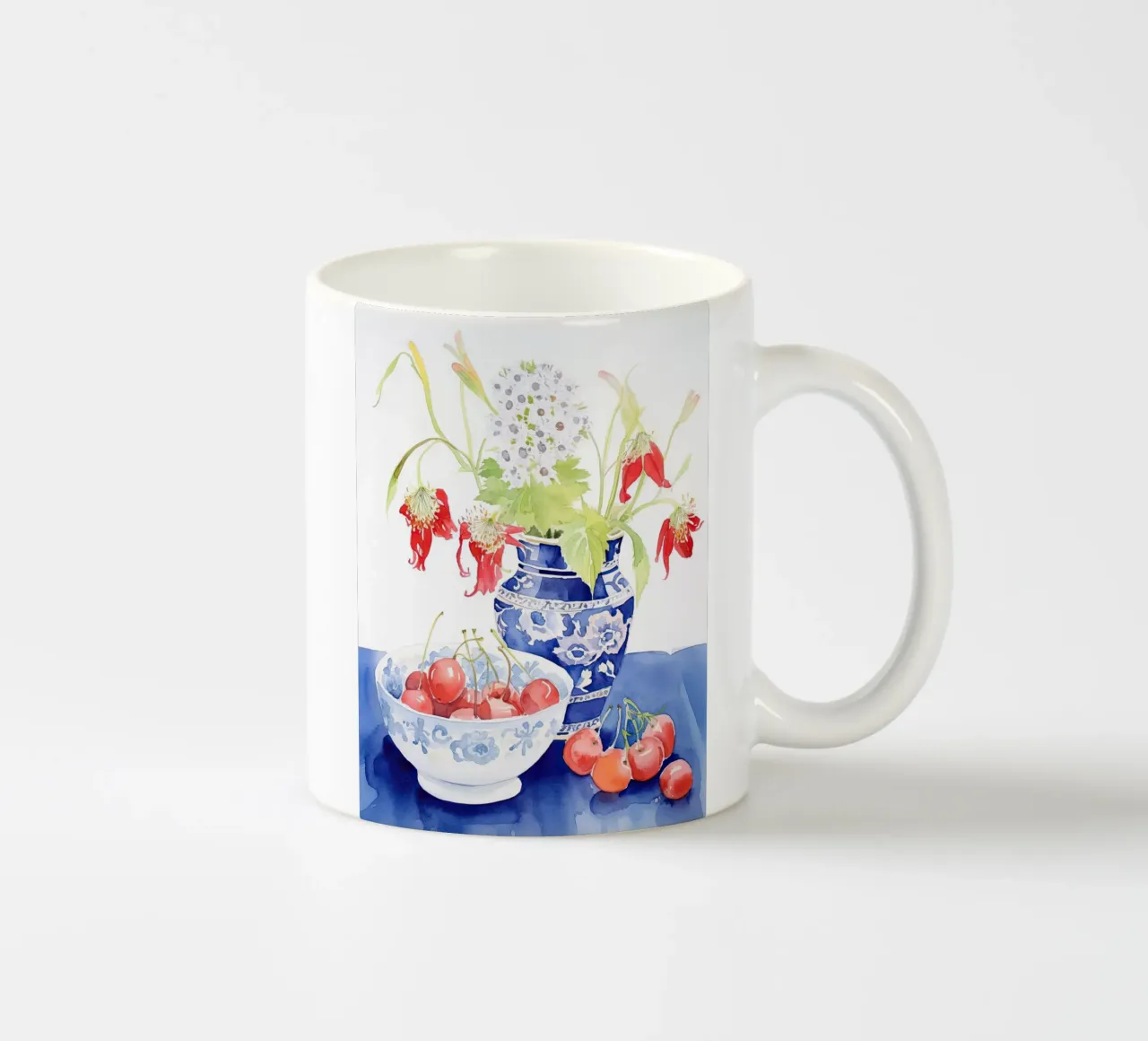 Ciliegie tazza in ceramica da DaarbyN