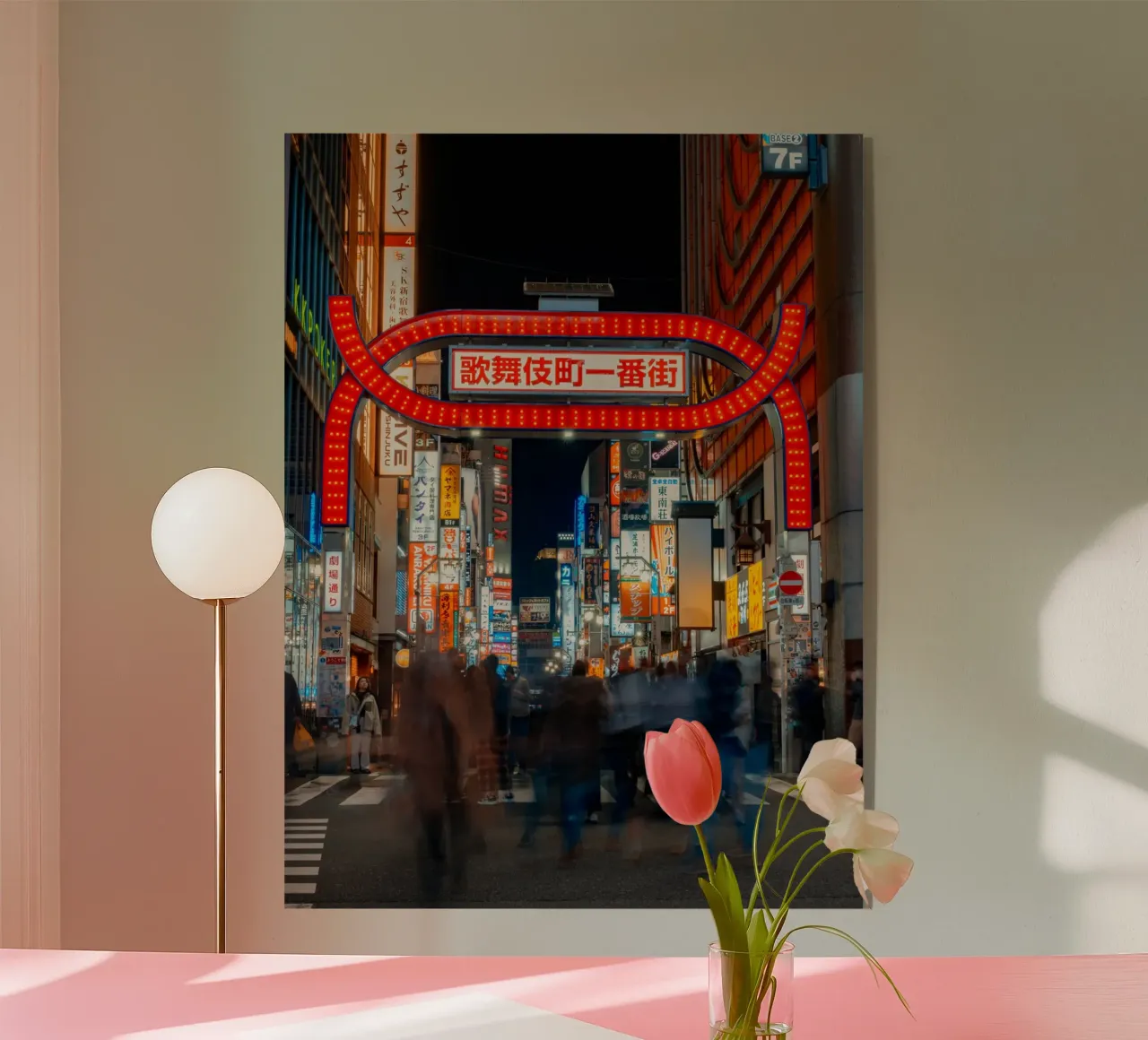 Kabukicho Entrance - Shinjuku, Tokyo, Japan plexiglas de Marcel Bisig