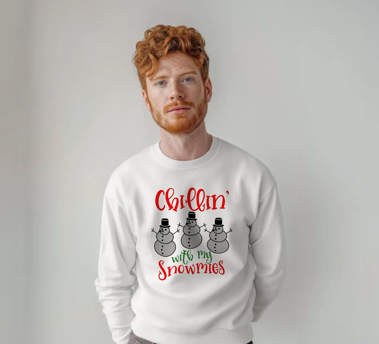 rilassarsi con i miei snowmies felpa da onefeelshop
