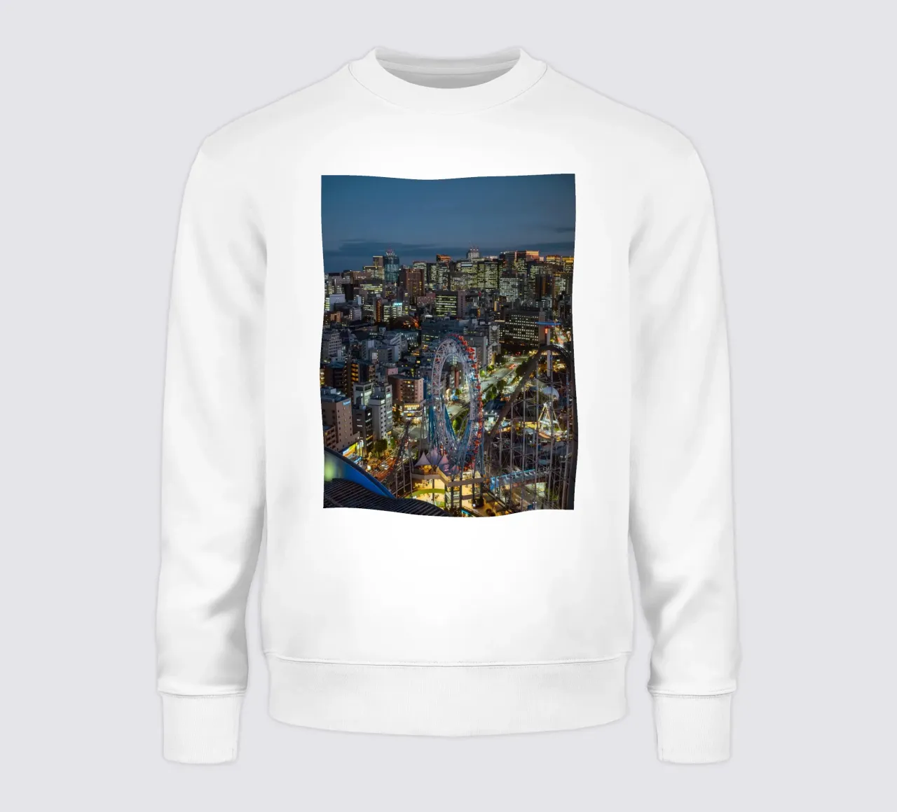Noria del Anochecer de Tokio sudadera de Marcel Bisig