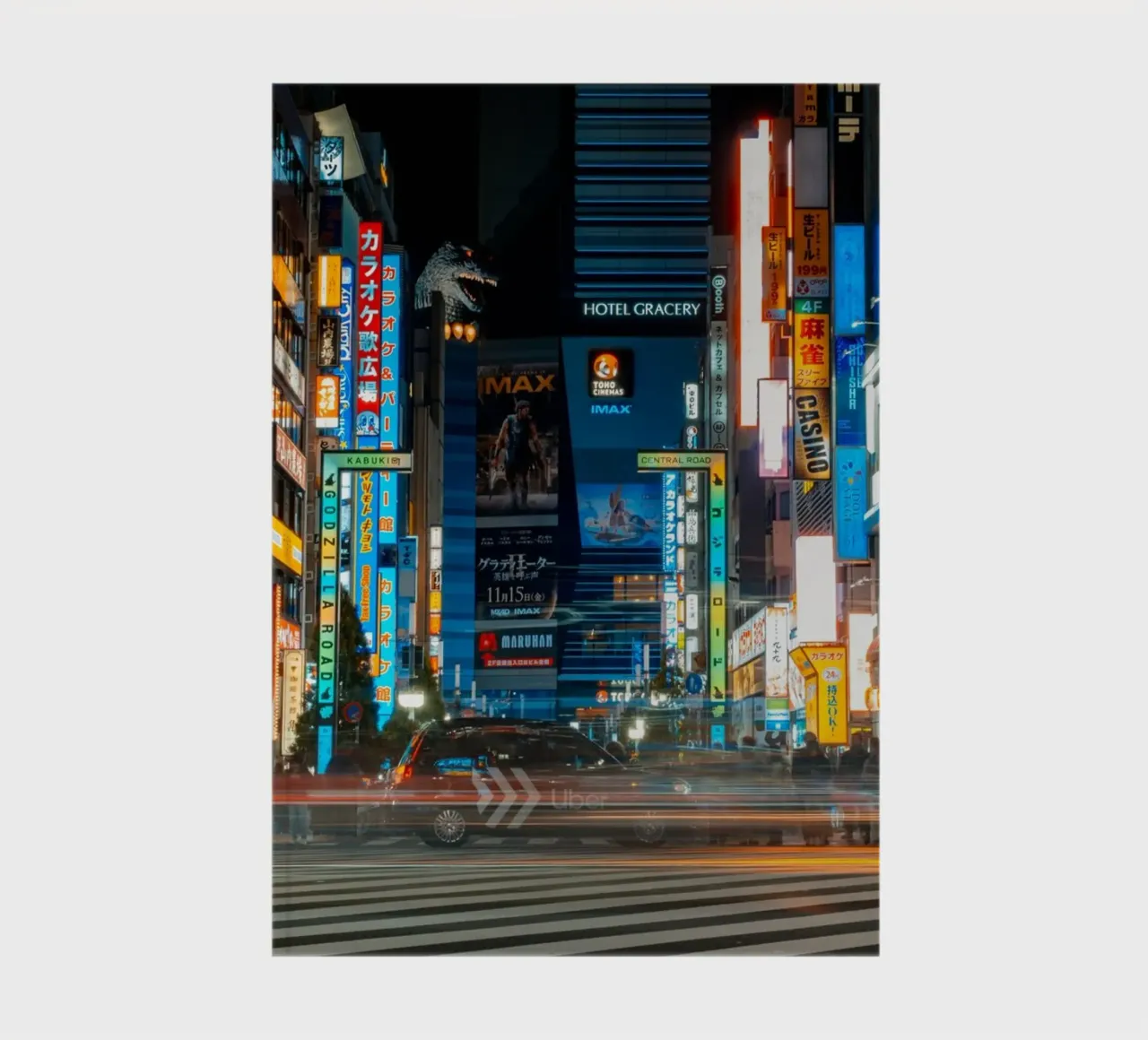 Notti al neon di Shinjuku a Tokyo, Giappone diario da Marcel Bisig