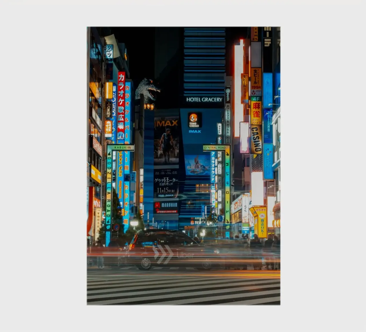 Notti al neon di Shinjuku a Tokyo, Giappone diario da Marcel Bisig