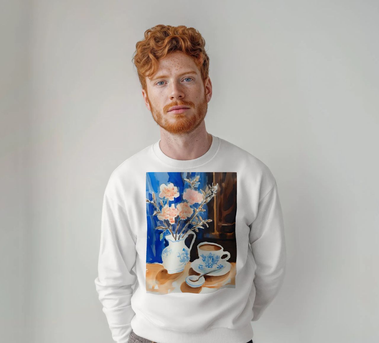 Caffè e fiori felpa da DaarbyN