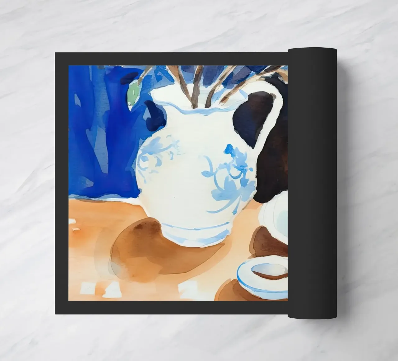 Caffè e fiori zerbino da DaarbyN