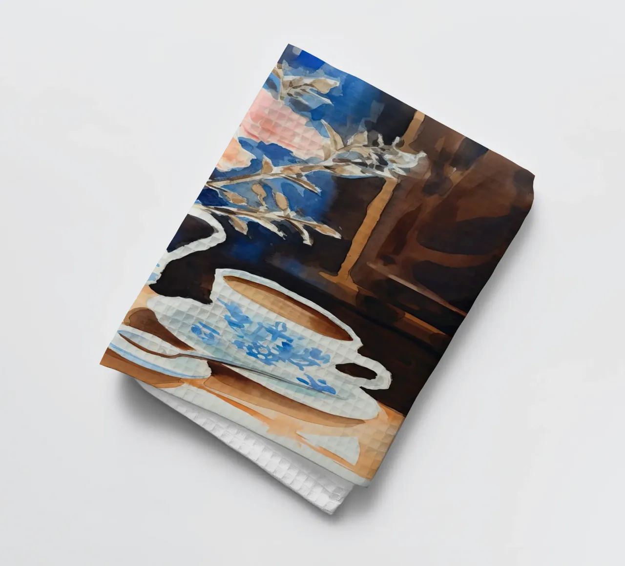 Caffè e fiori canovaccio da cucina da DaarbyN