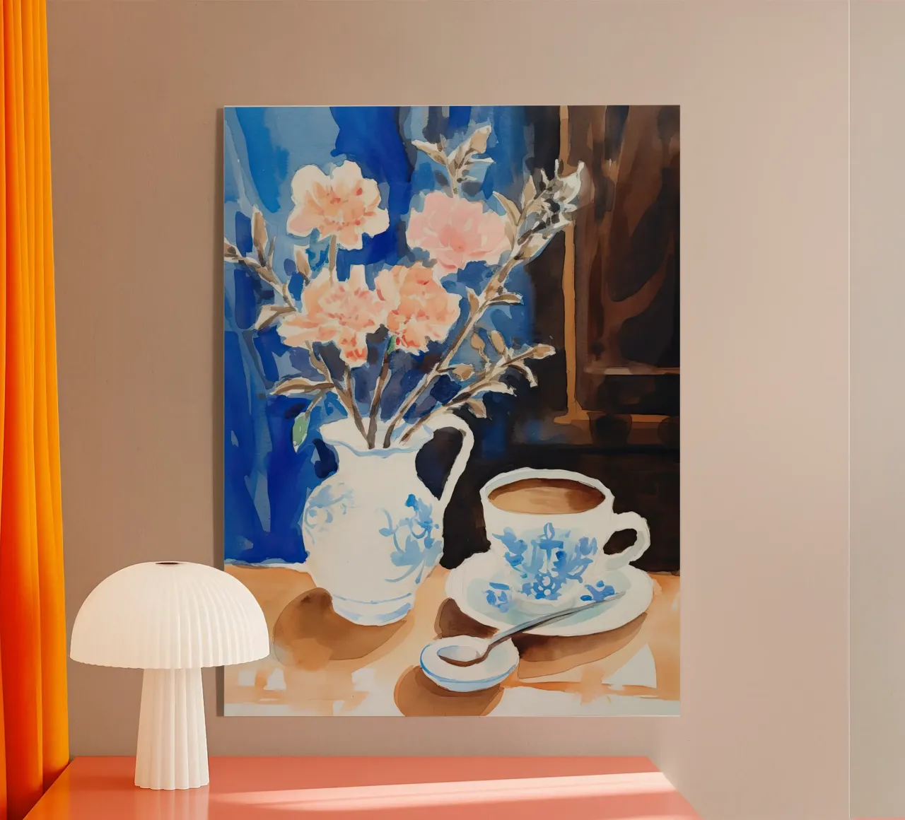 Caffè e fiori plexiglass da DaarbyN