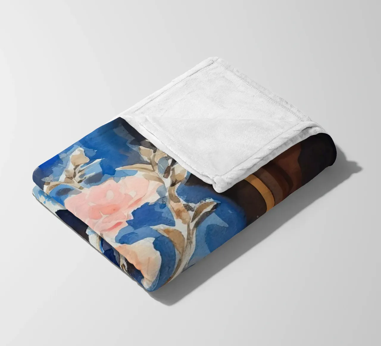 Caffè e fiori coperta in pile da DaarbyN