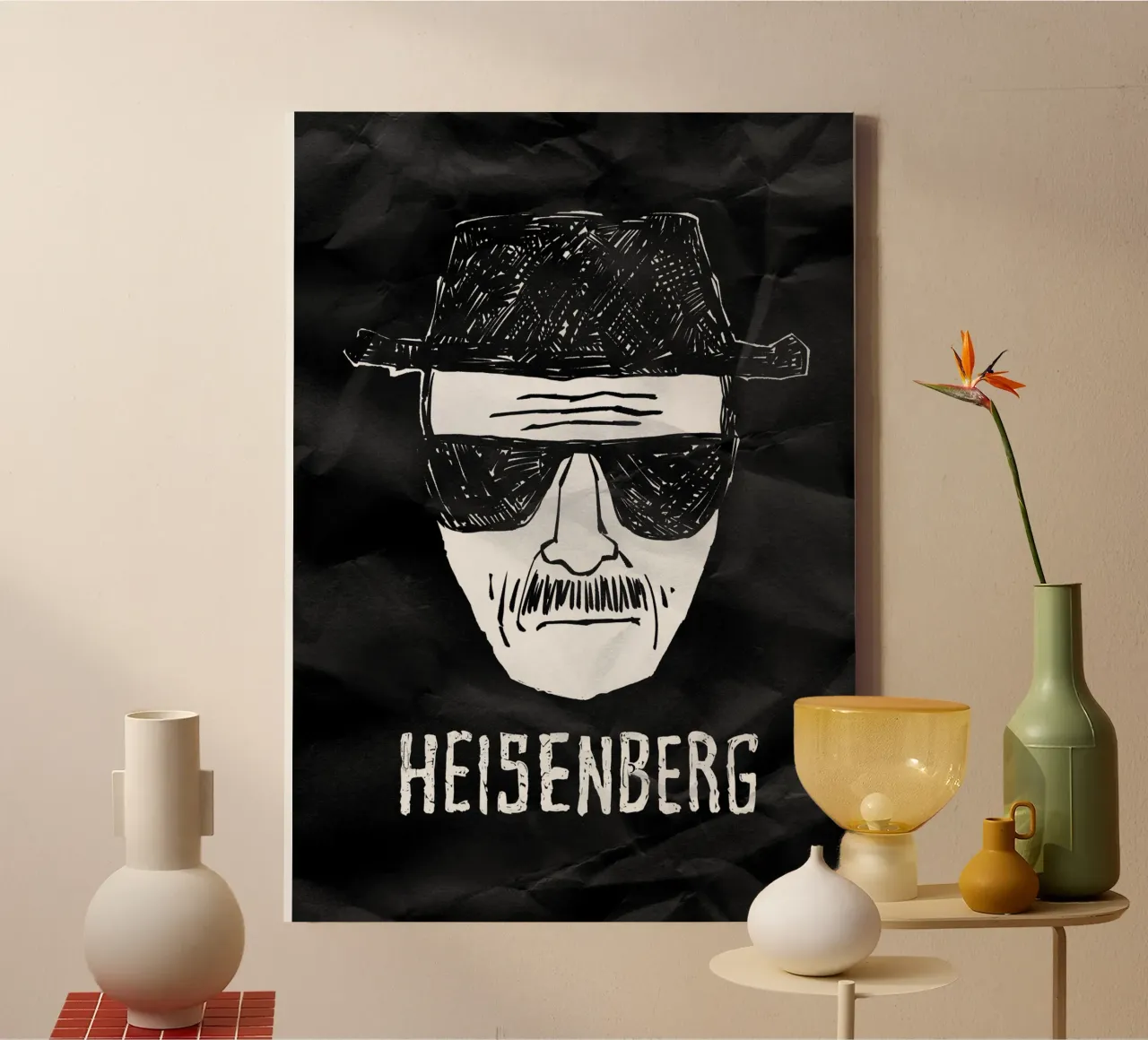 Heisenberg tela con Cornice a cassetta da nabakumov