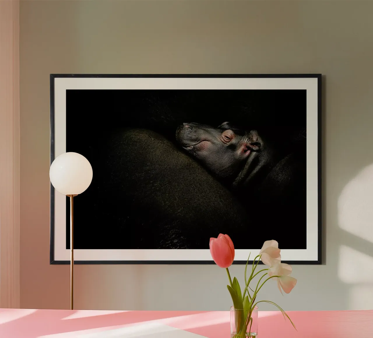 Dreamin' - Zdenek Vales poster con telaio in plastica da Pictufy