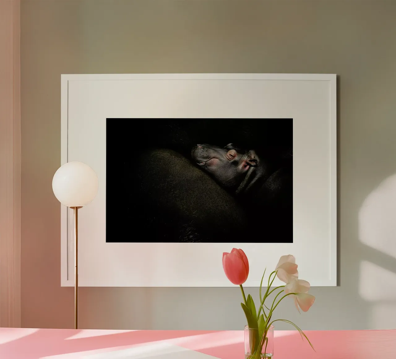Dreamin' - Zdenek Vales poster con telaio in plastica da Pictufy