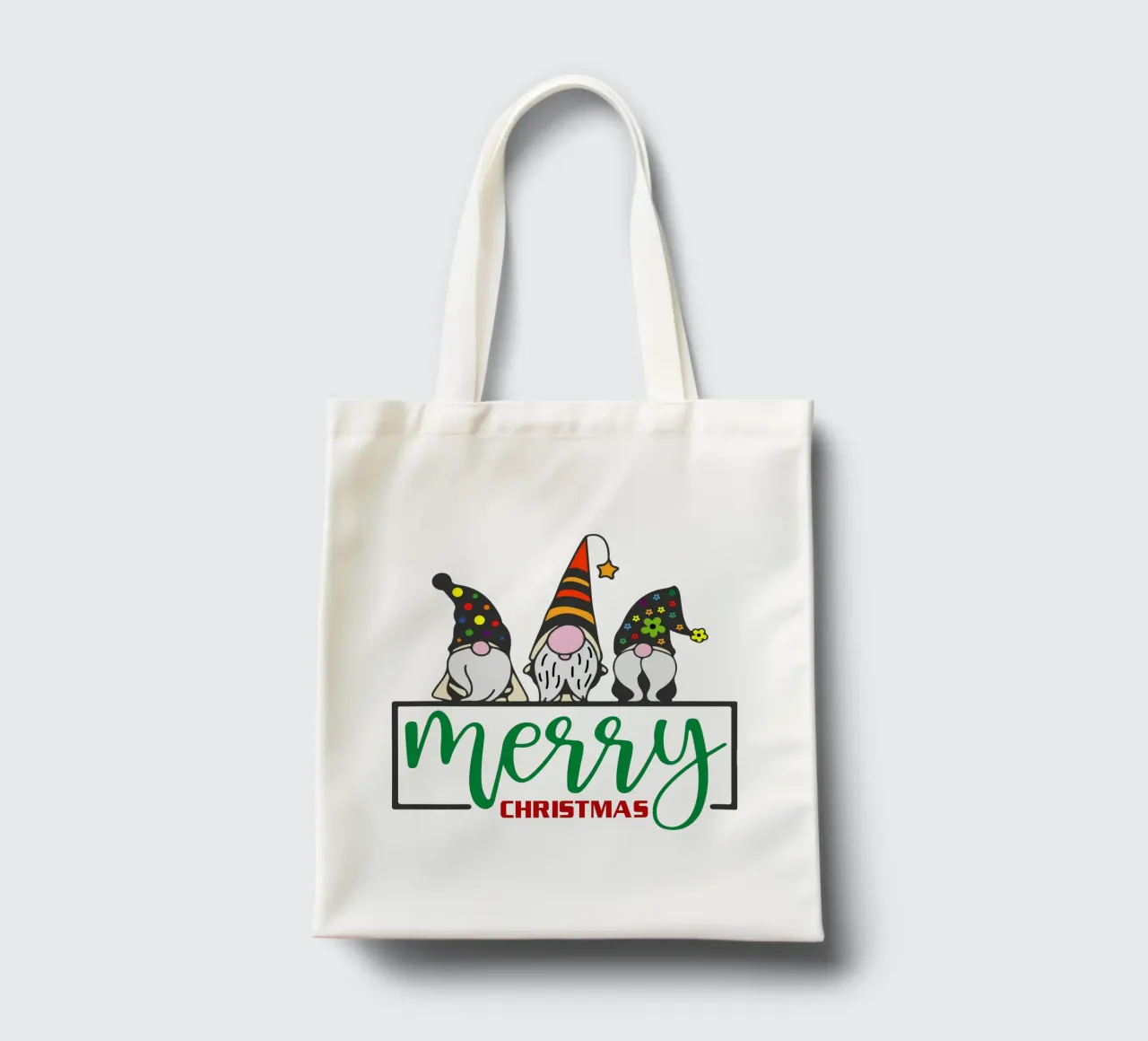 Buon Natale borsa in juta da onefeelshop