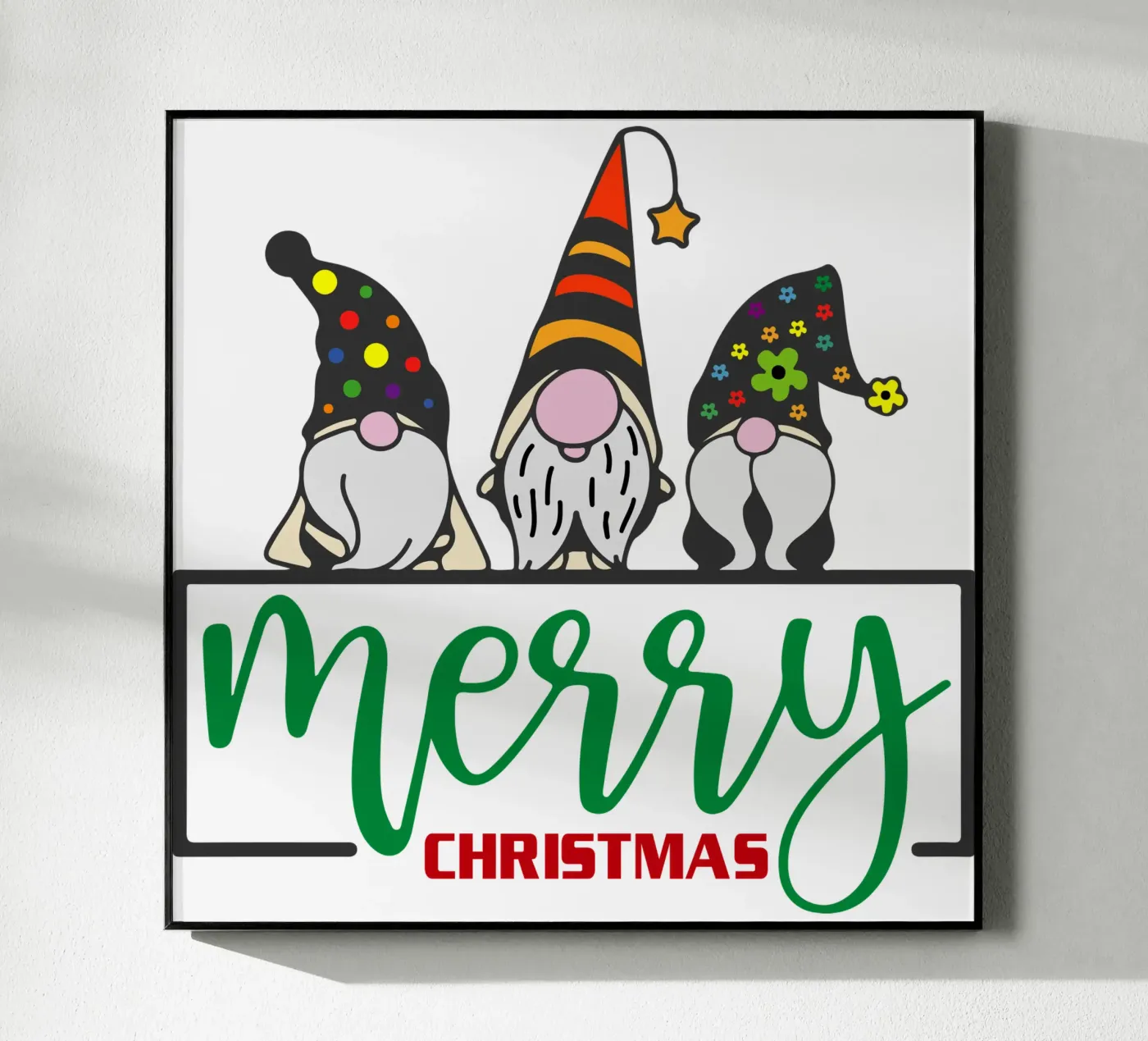 merry christmas acrylic glass by onefeelshop