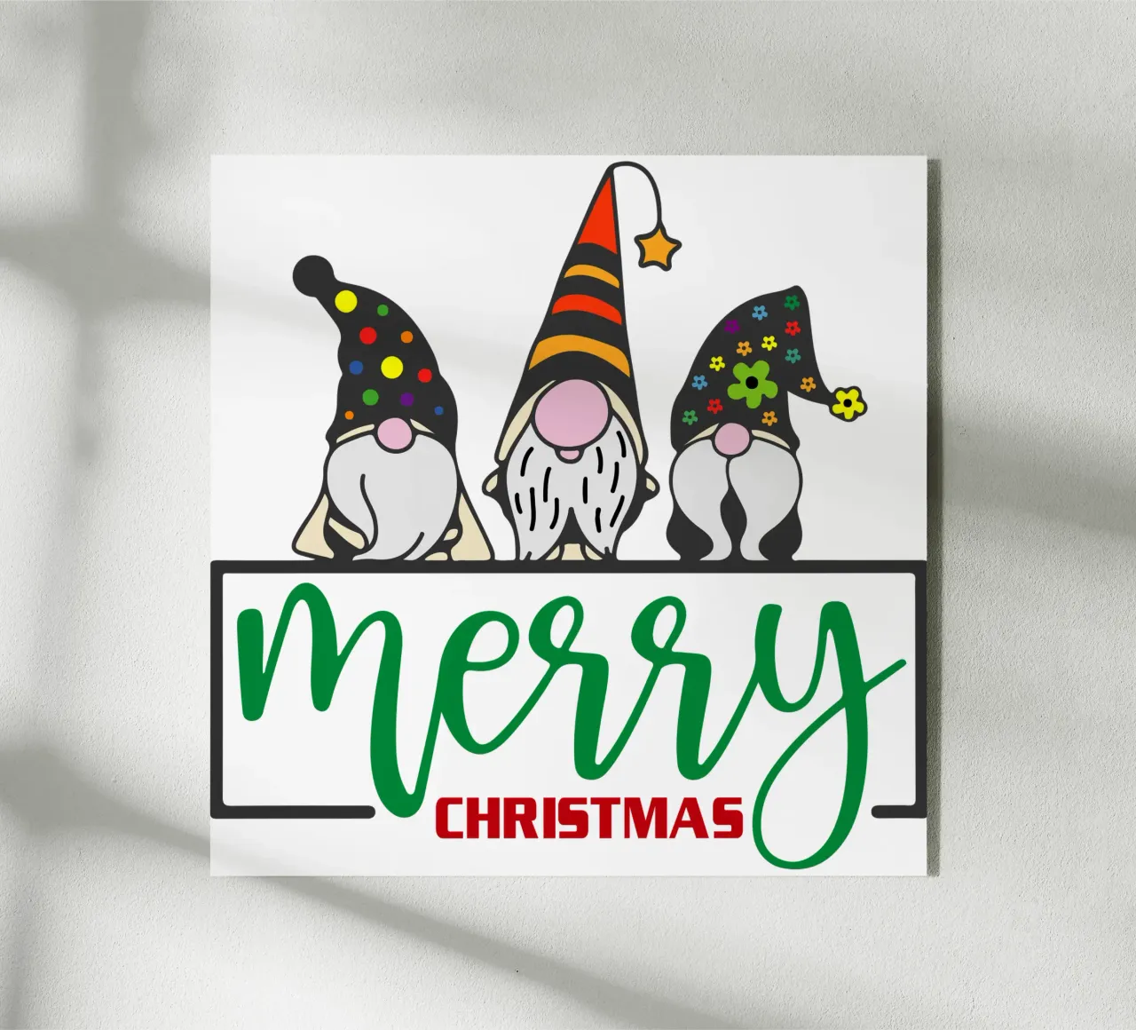 Buon Natale plexiglass da onefeelshop
