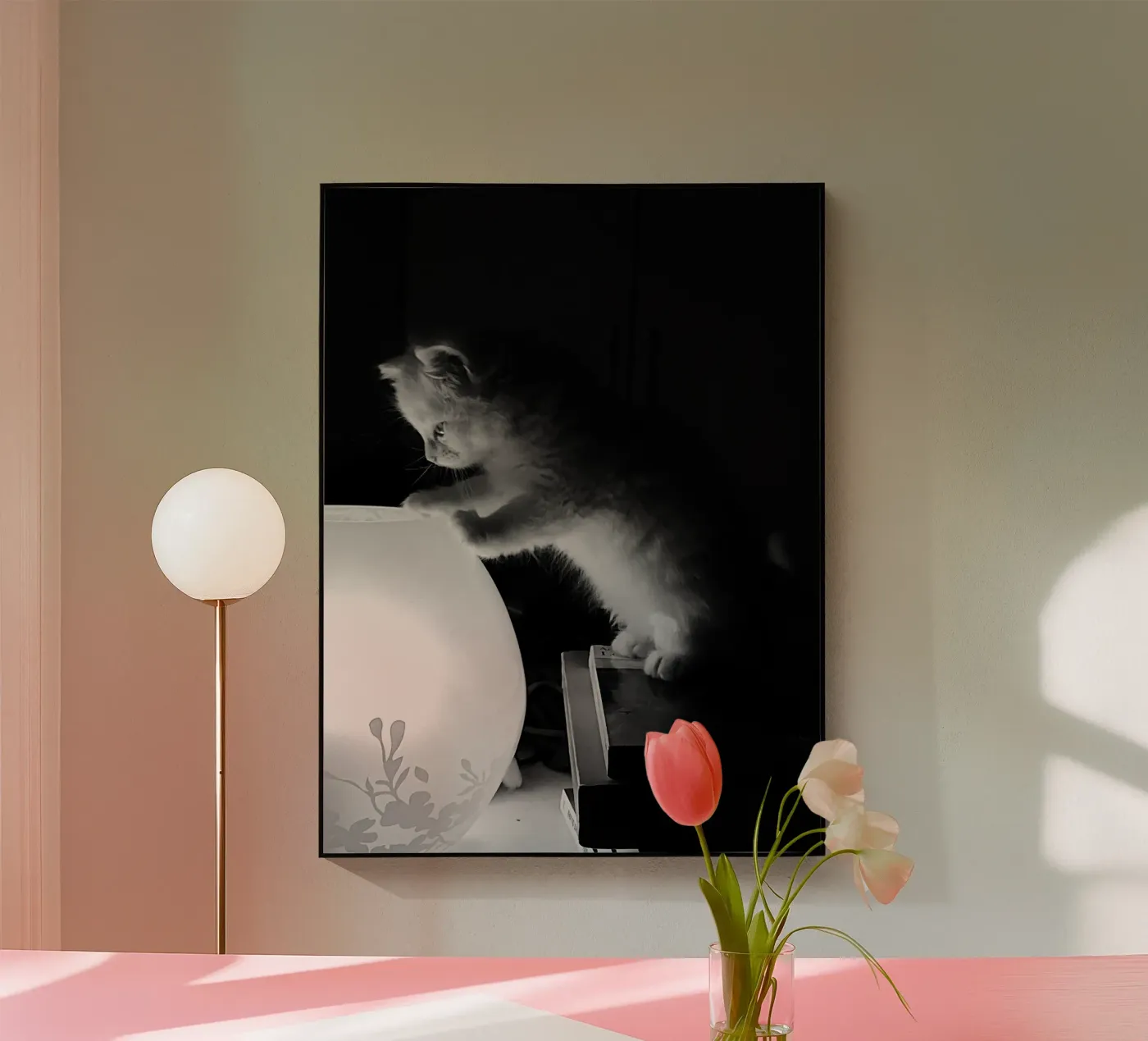 Lully the cat plexiglass da DragonFly