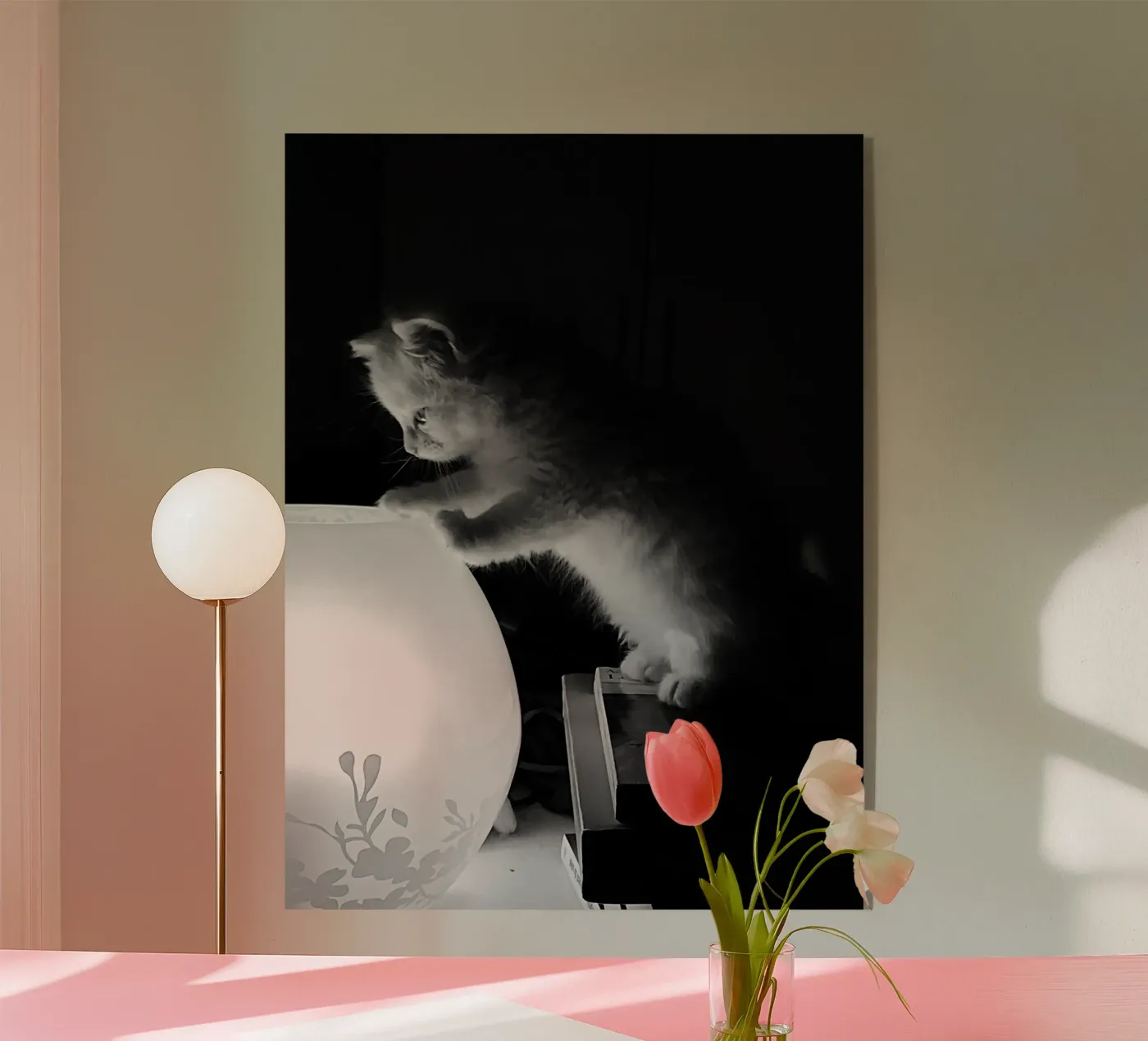 Lully the cat plexiglass da DragonFly