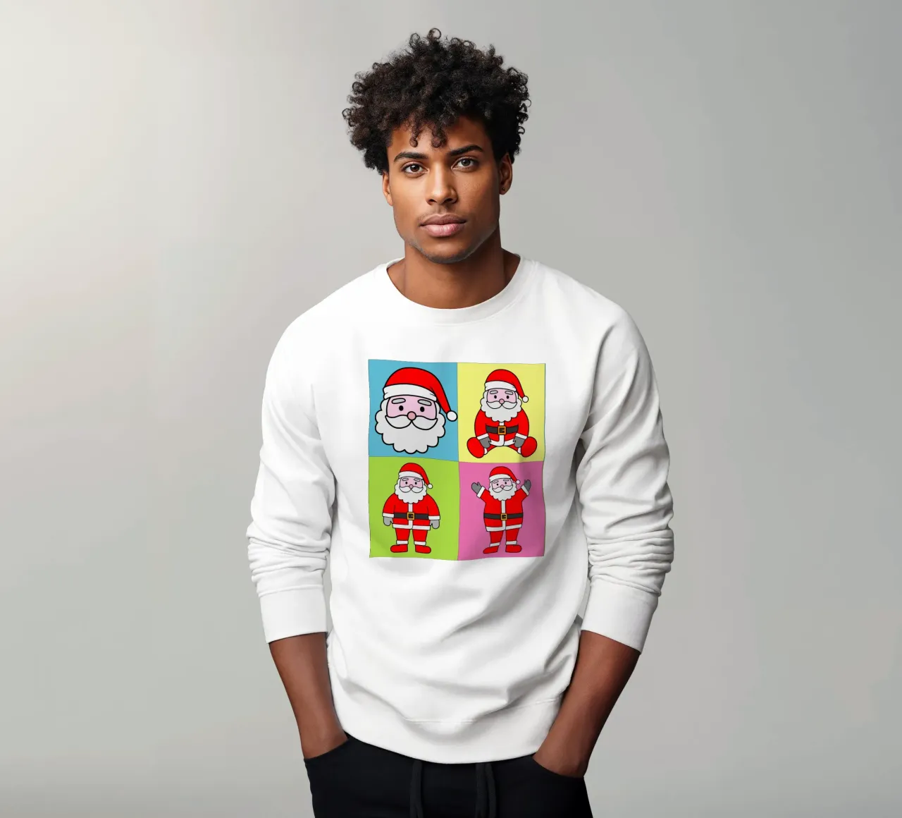 santa claus felpa da onefeelshop