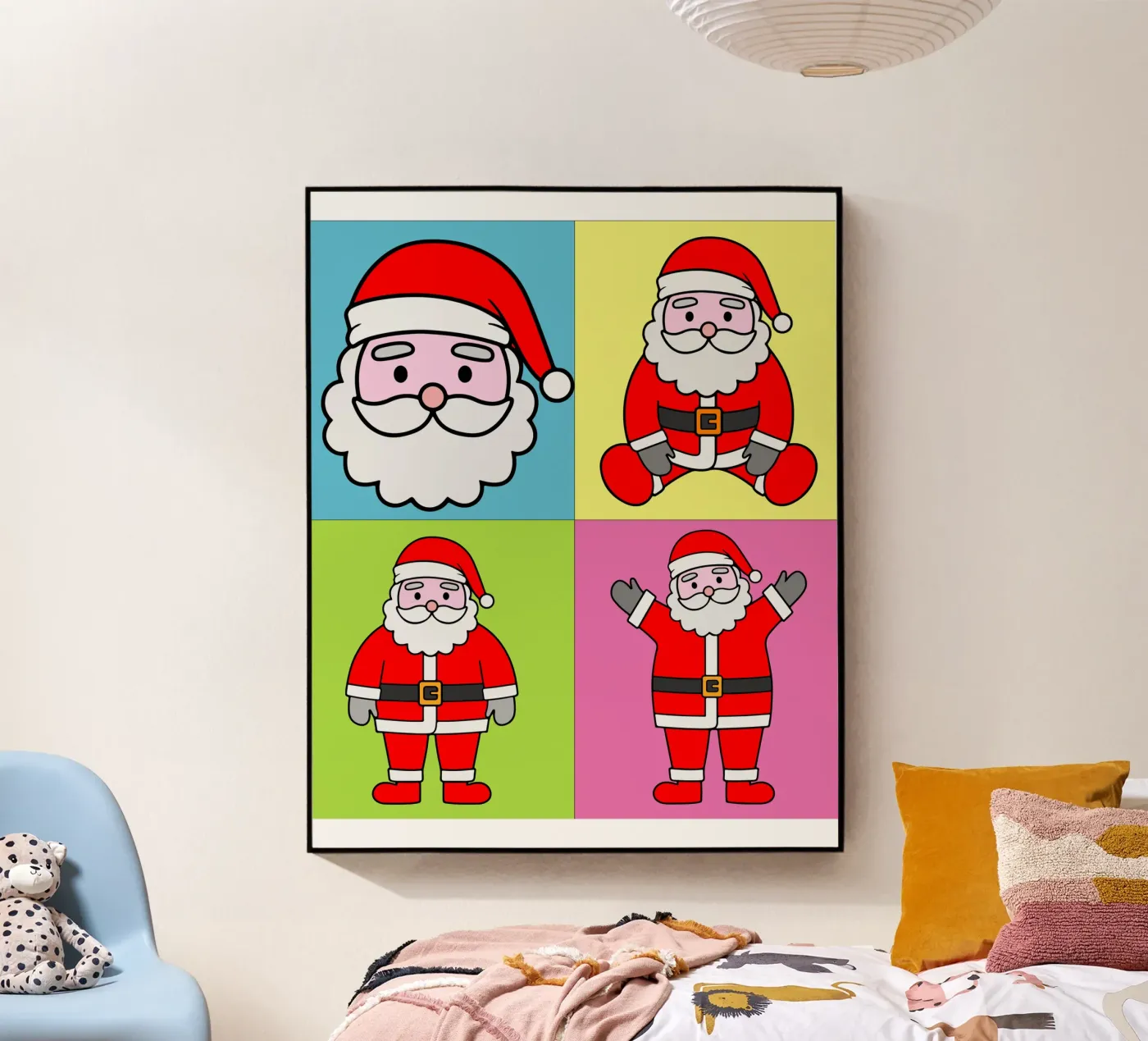 santa claus plexiglass da onefeelshop