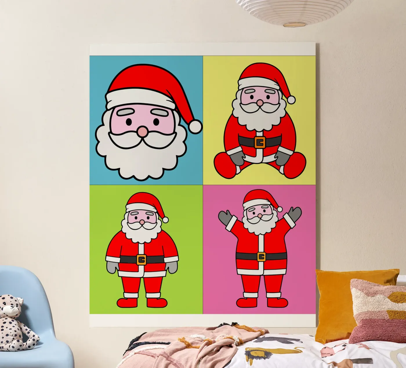 santa claus plexiglass da onefeelshop