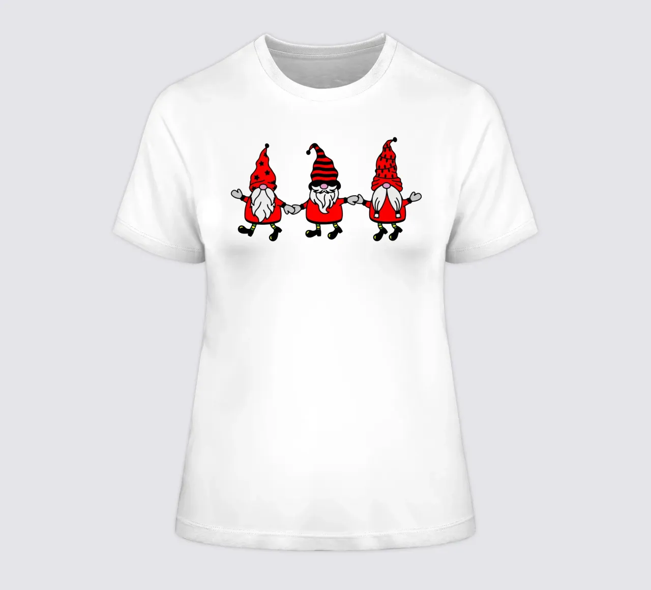 Gnomies women's fitted t-shirt by onefeelshop