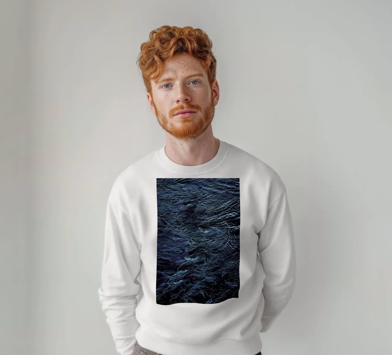 The Waves In Between felpa da Pale Grain