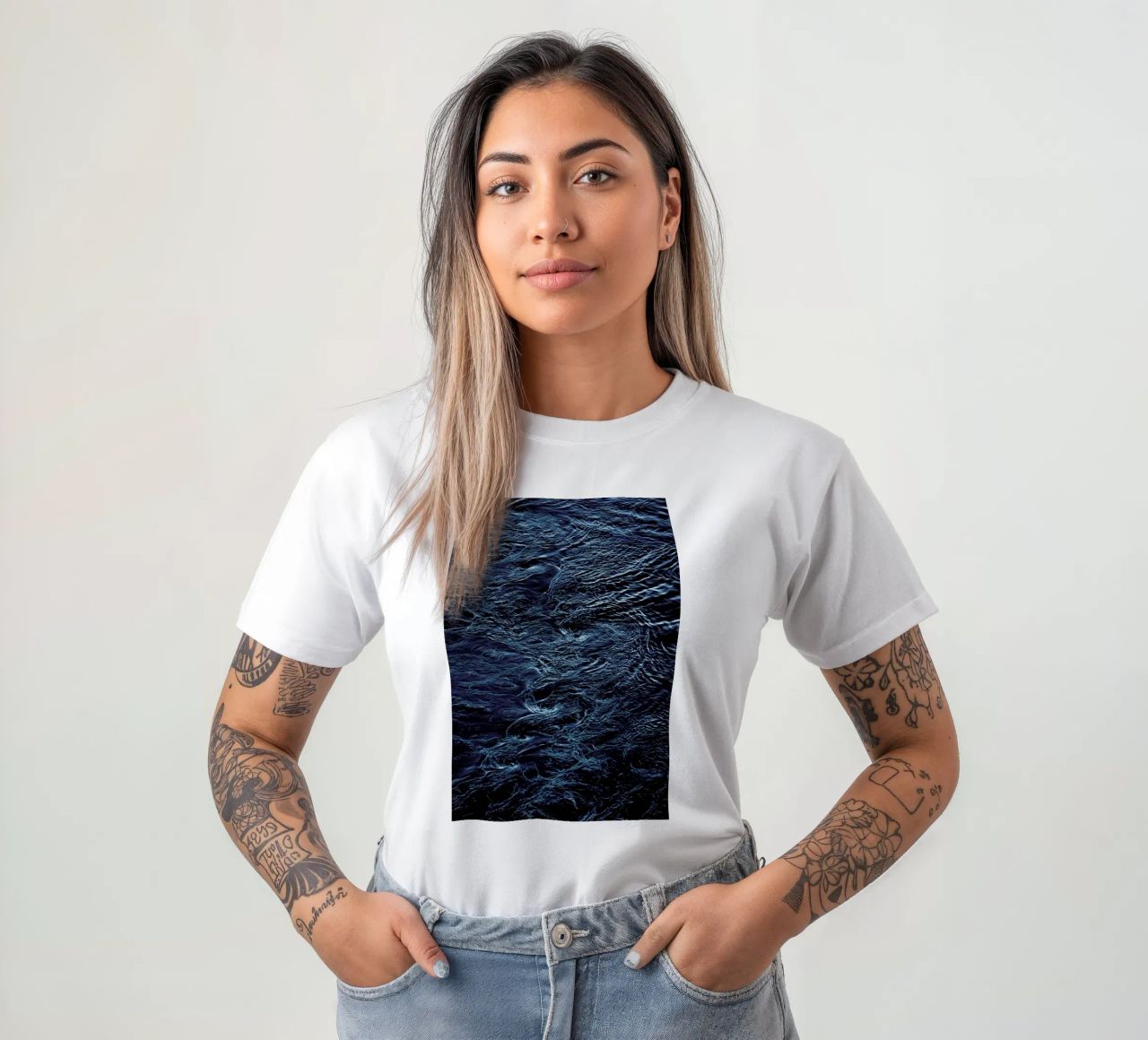 The Waves In Between t-shirt da Pale Grain