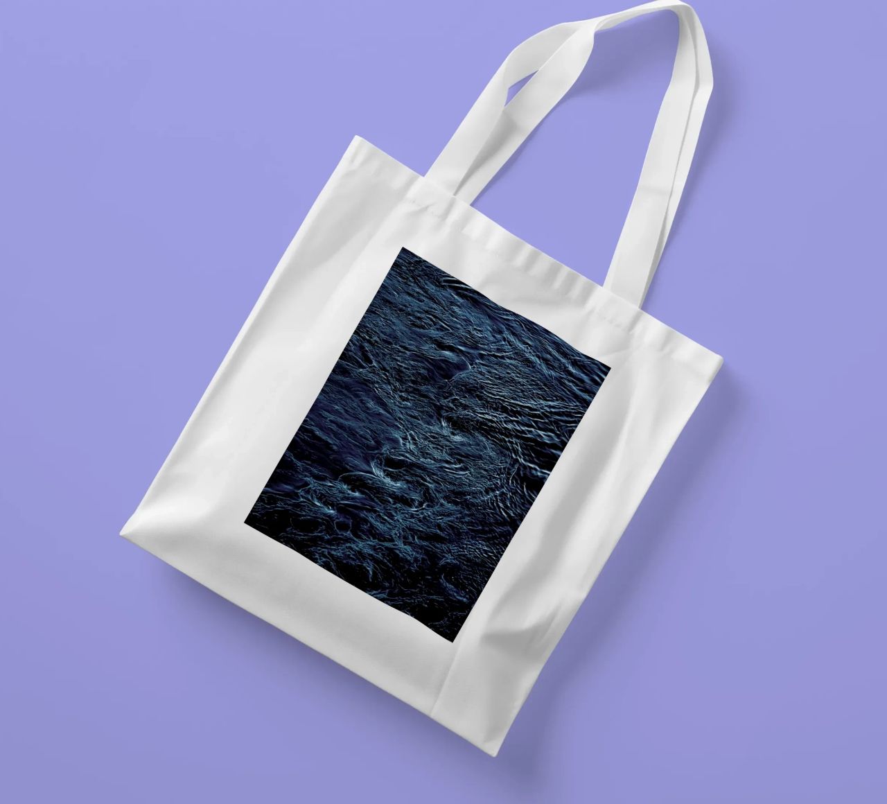 The Waves In Between borsa in juta da Pale Grain