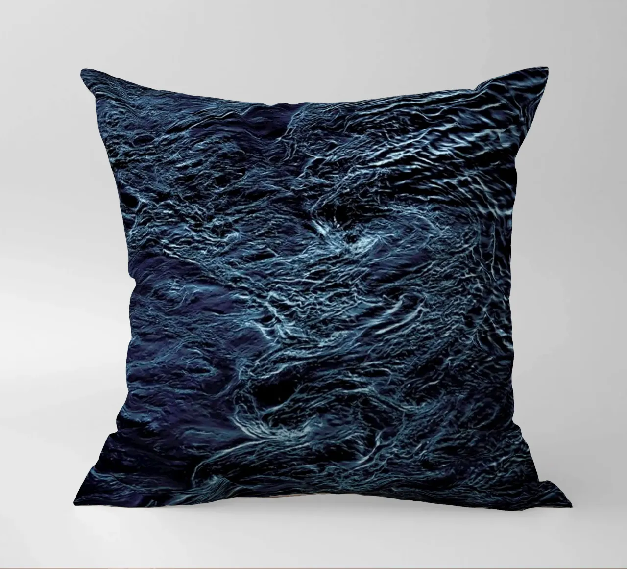 The Waves In Between cojín de Pale Grain