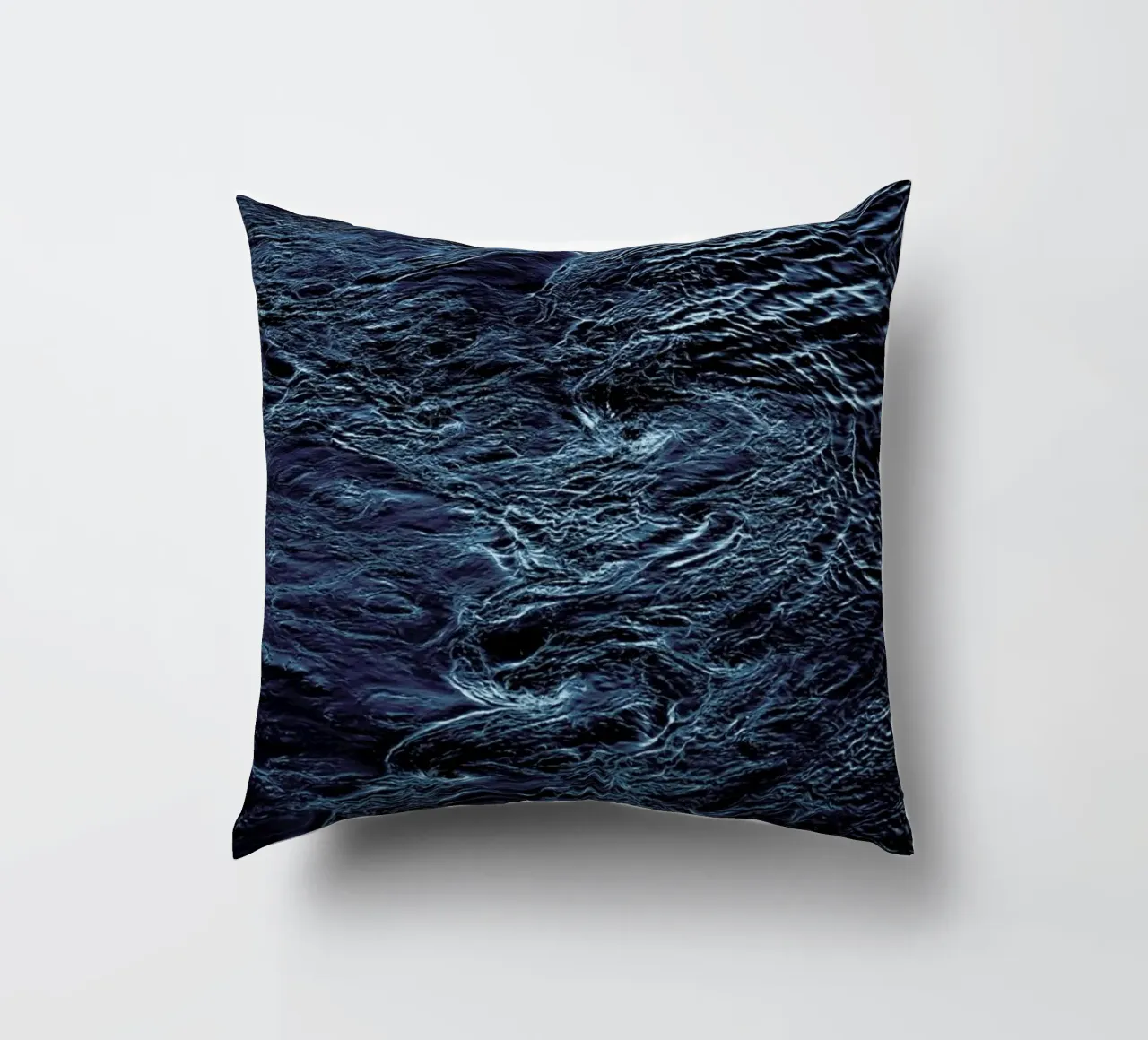 The Waves In Between cojín de Pale Grain