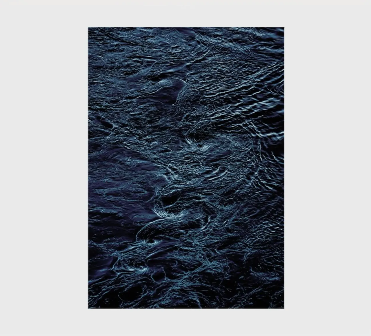 The Waves In Between notebook by Pale Grain