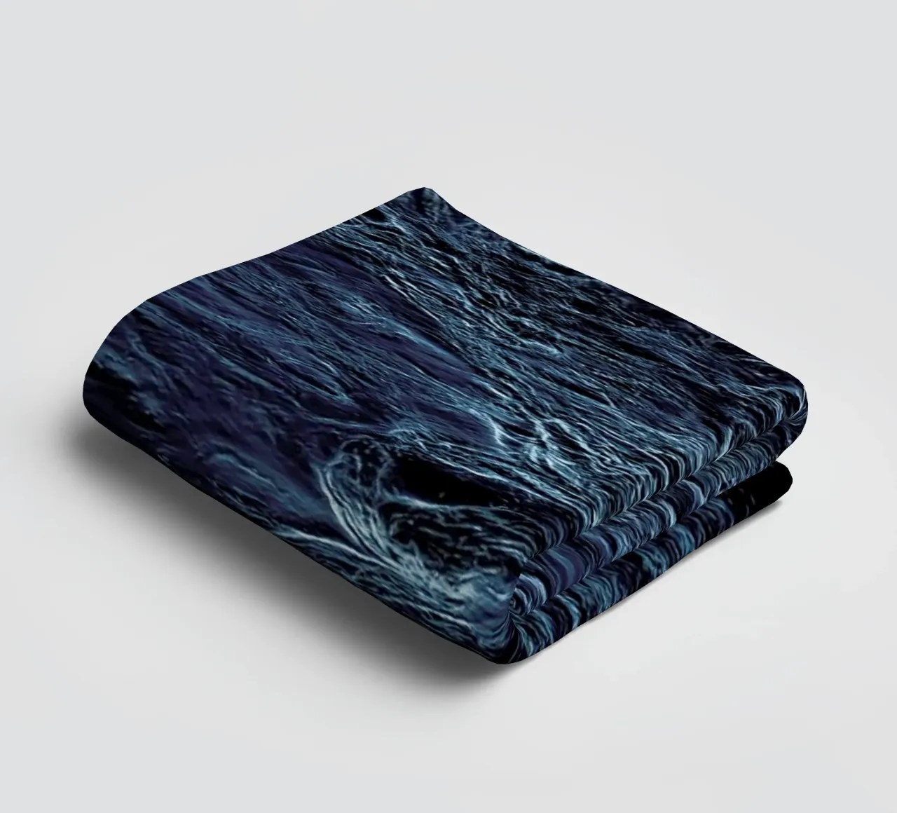 The Waves In Between asciugamano da bagno da Pale Grain