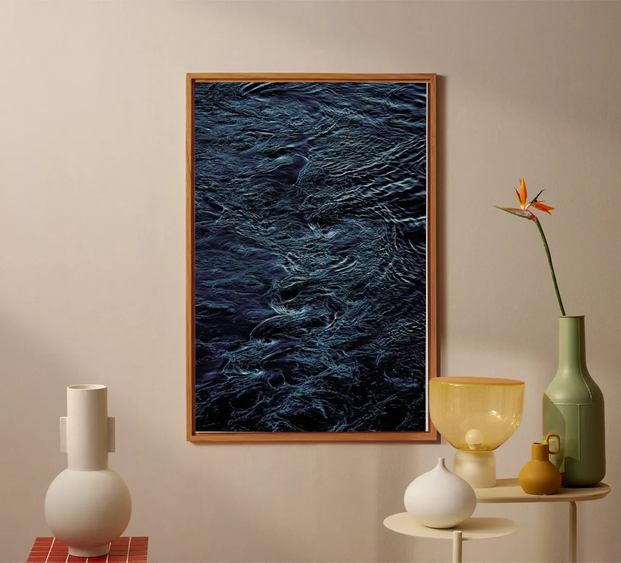 The Waves In Between pannello forex da Pale Grain