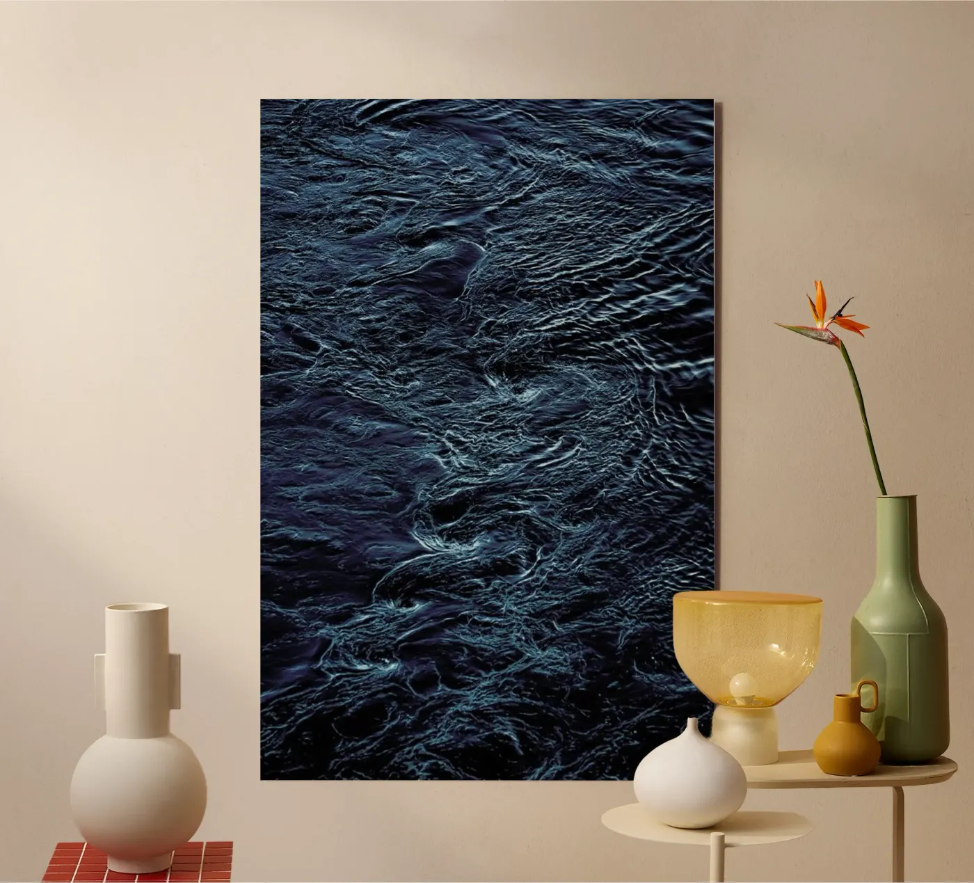 The Waves In Between pannello forex da Pale Grain
