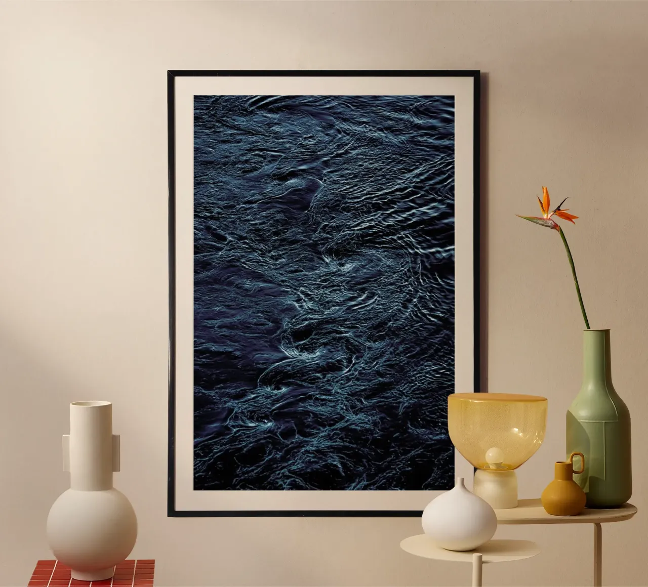 The Waves In Between hahnemühle de Pale Grain