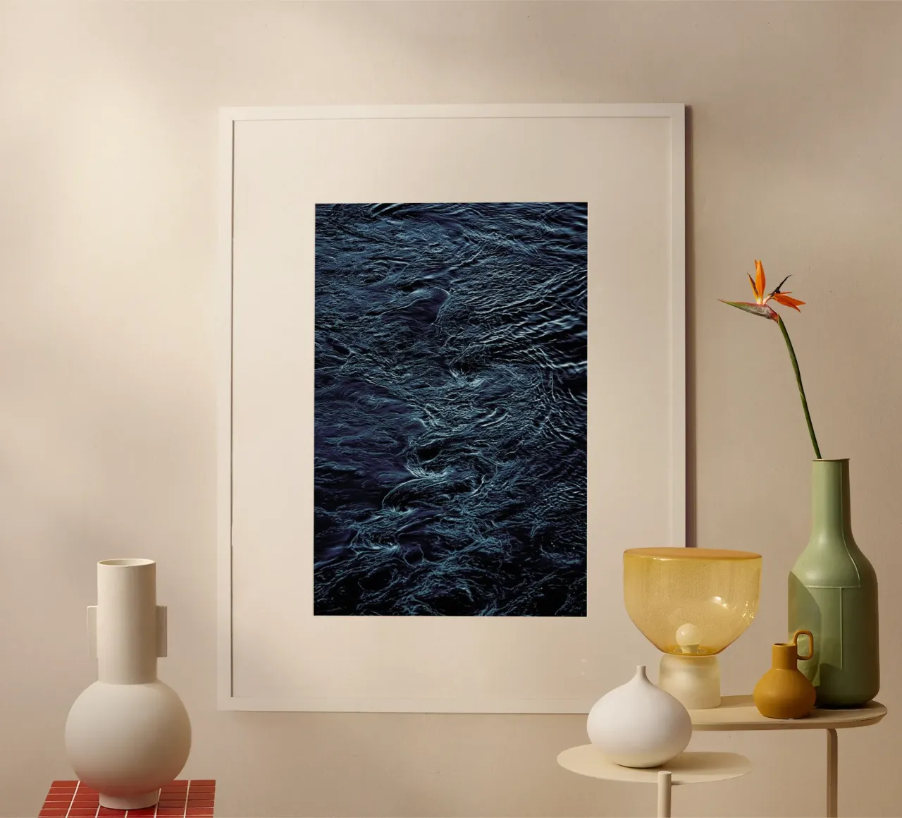 The Waves In Between poster da Pale Grain