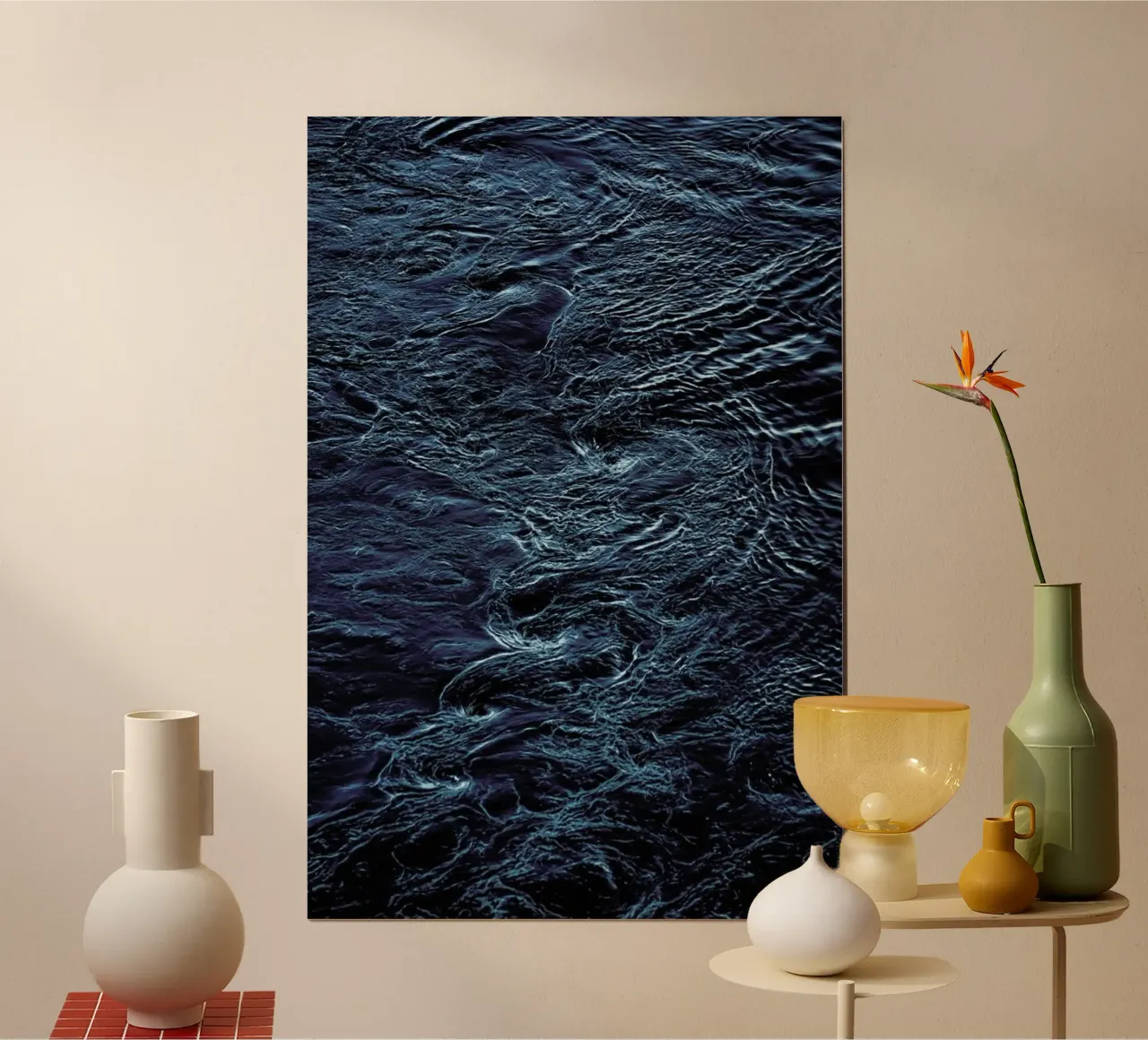 The Waves In Between poster da Pale Grain