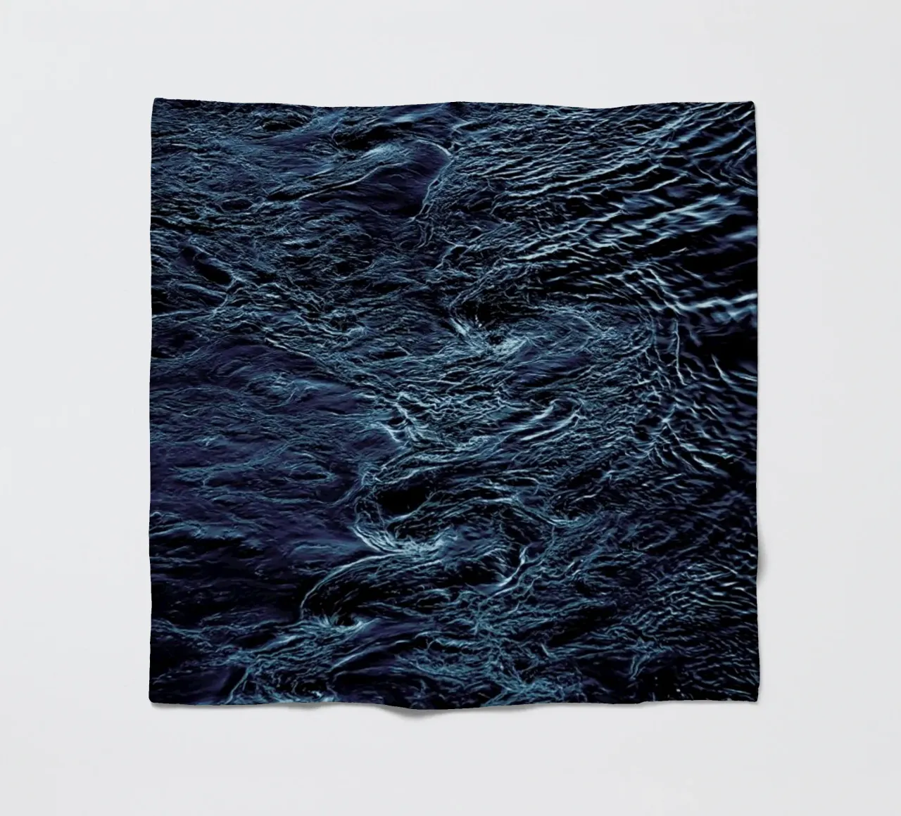 The Waves In Between manta de franela de Pale Grain