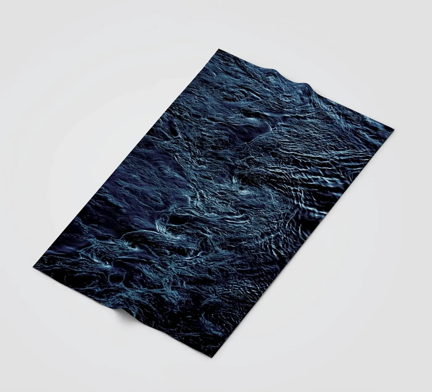 The Waves In Between fleecedeken van Pale Grain