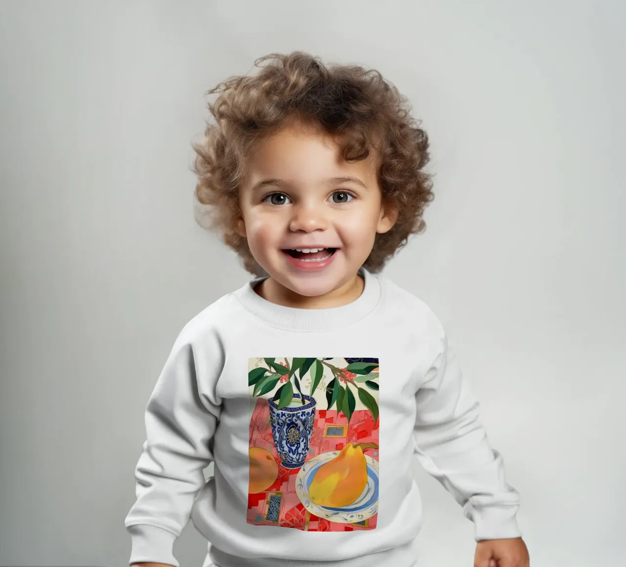 Frutta e vaso felpa neonato da DaarbyN