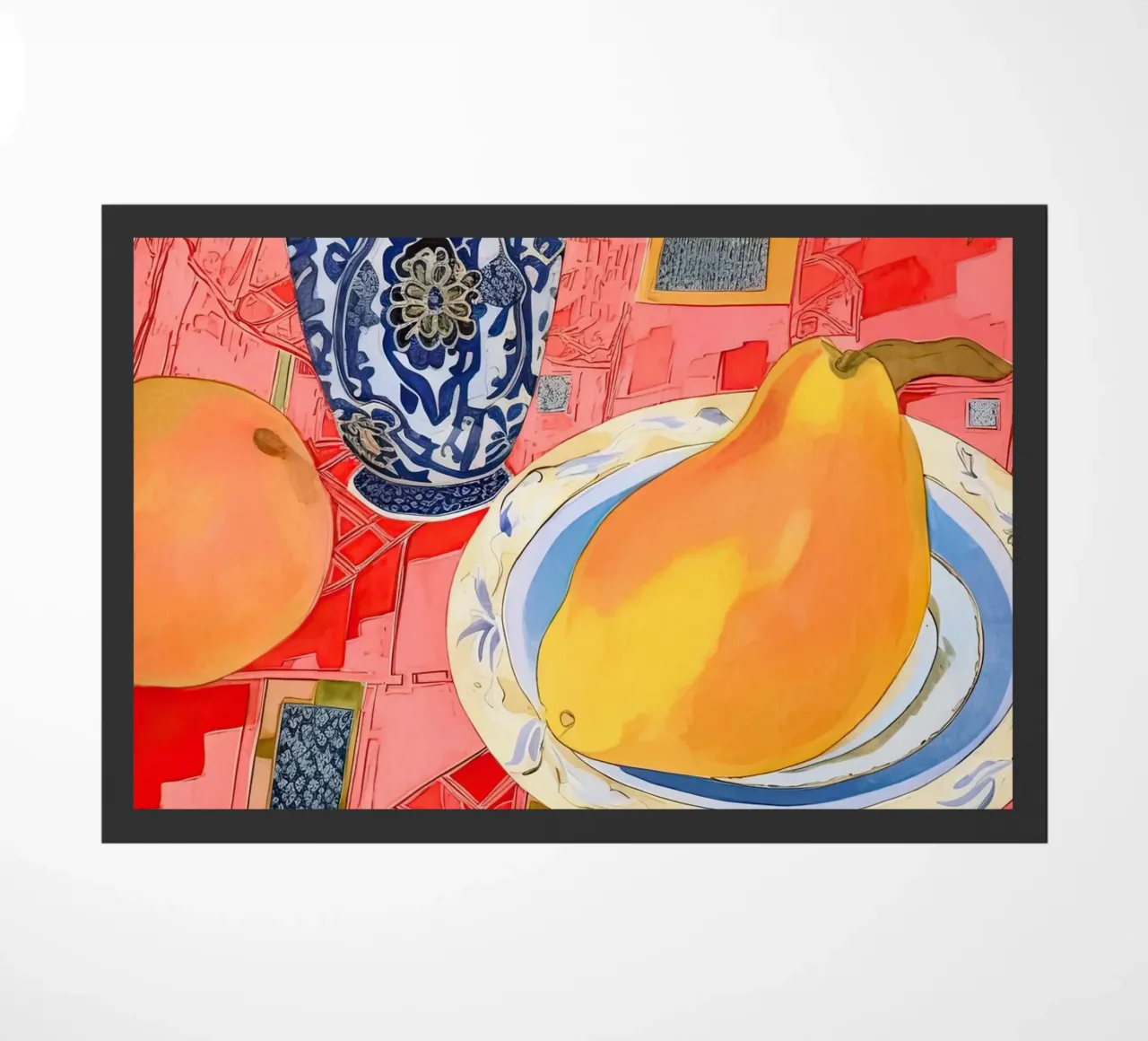 Frutta e vaso zerbino da DaarbyN