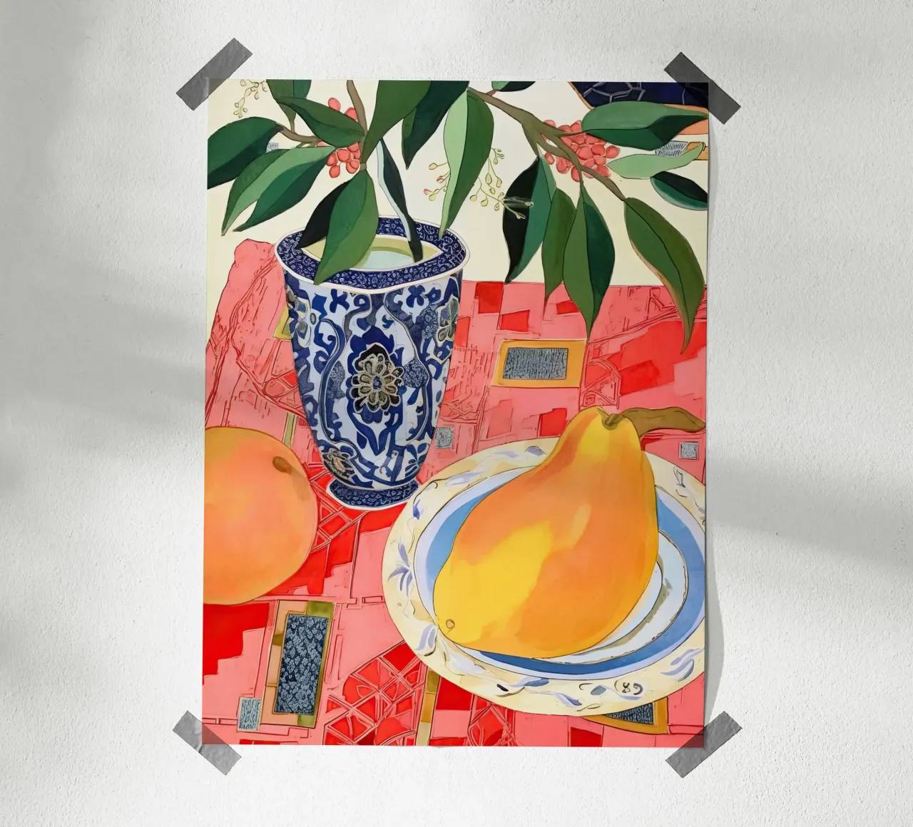 Frutta e vaso poster da DaarbyN