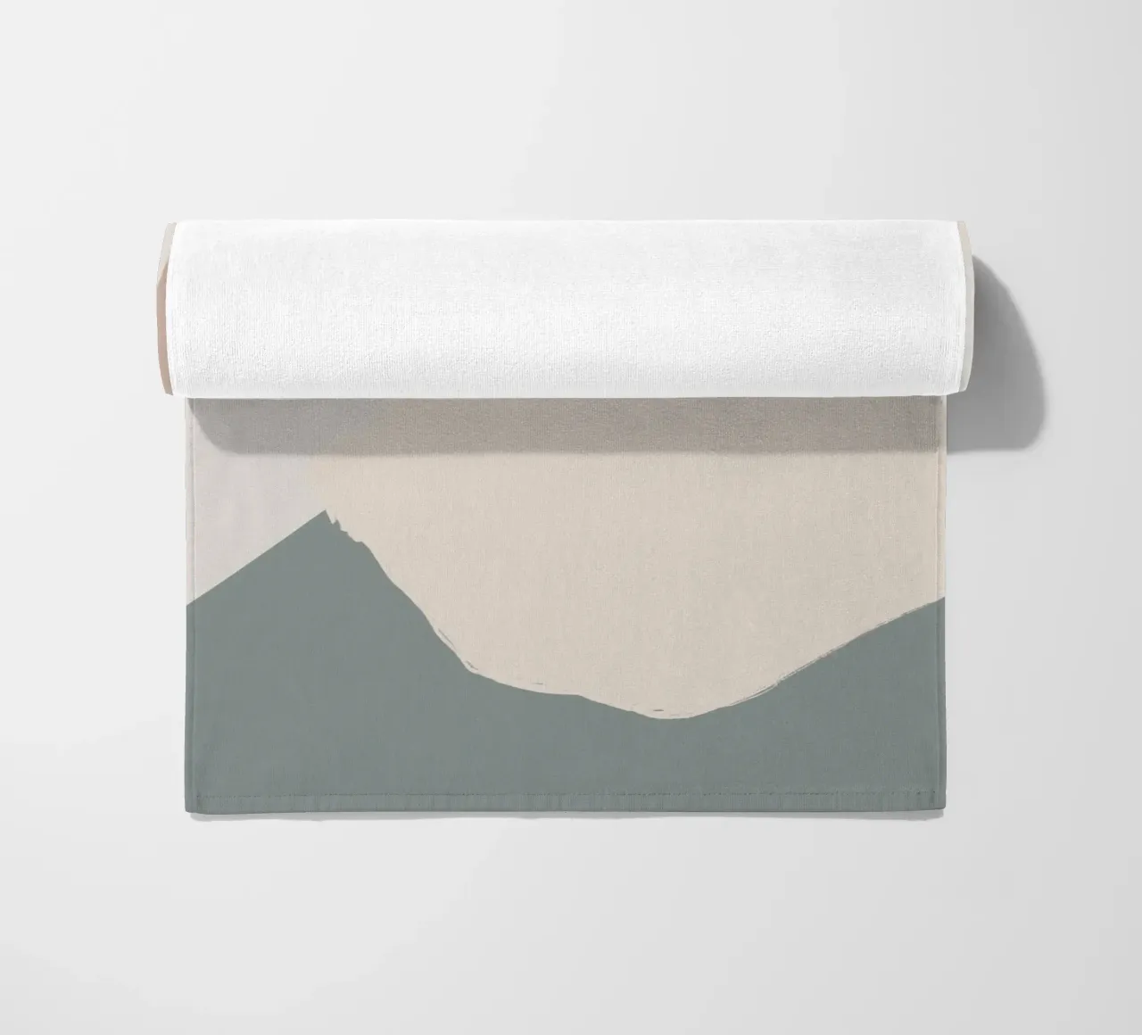 Soothing Beige Abstract telo mare da nileshkikuuchise