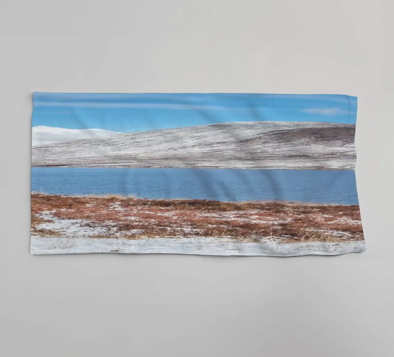 Neve delle Highlands asciugamano da bagno da Dave Hare Photography