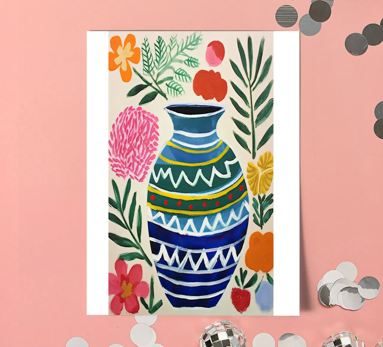 Ornamental Vase sticker sheet by DaarbyN