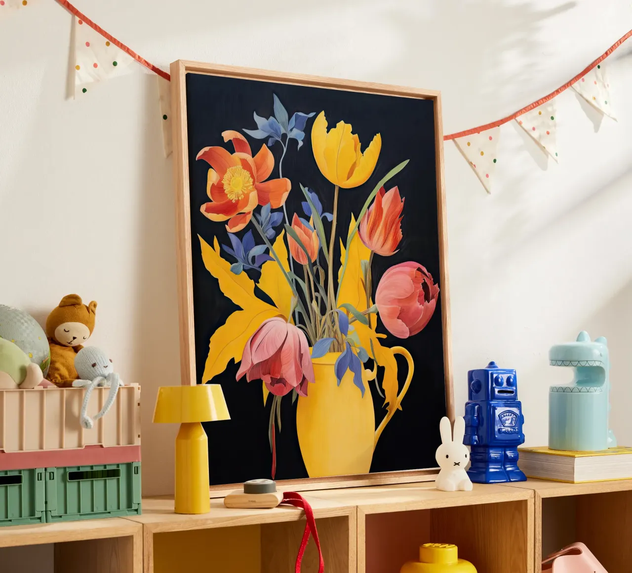 Glow of Yellow canvas by DaarbyN