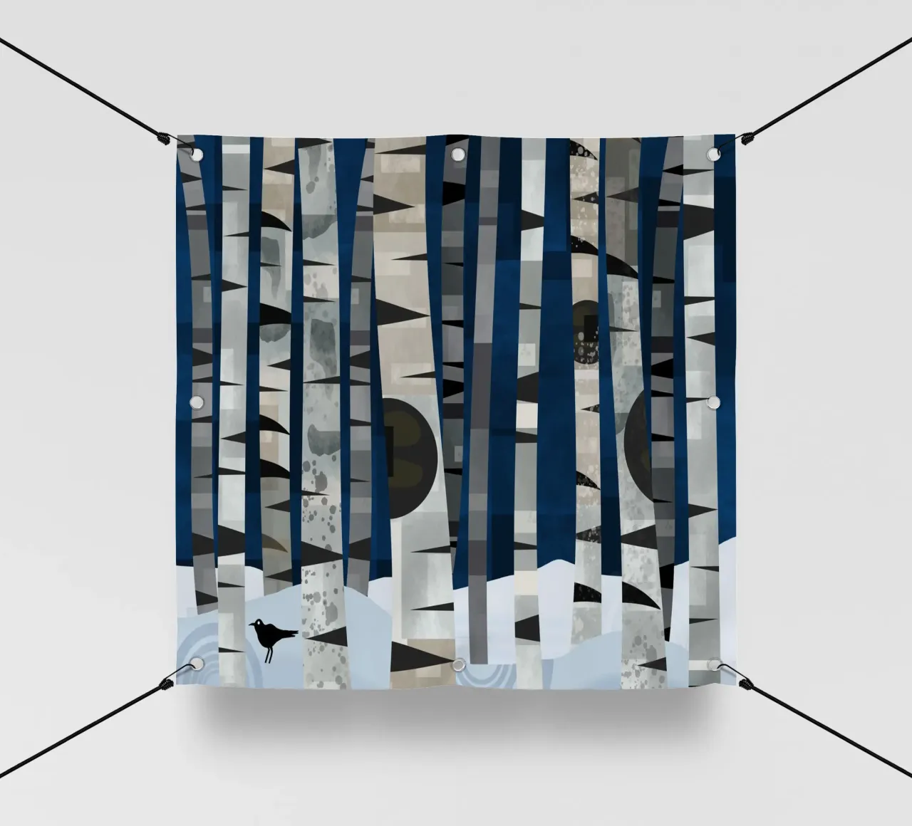 Foresta invernale telo in pvc da Scratch Productions