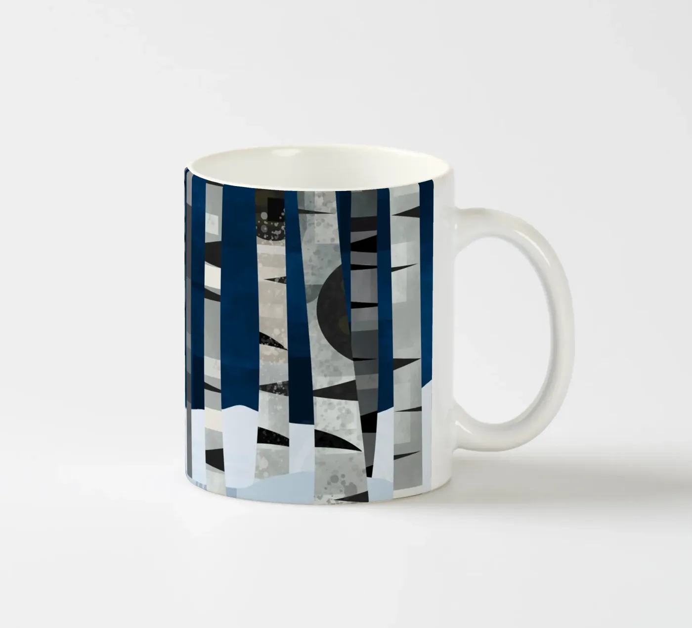 Winter Forest ceramic mug by Scratch Productions